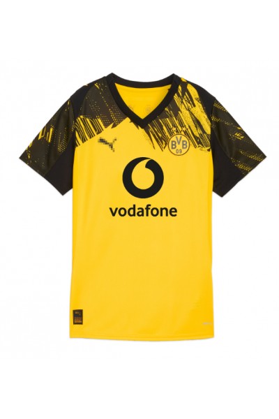 Borussia Dortmund Emre Can #23 Jalkapallovaatteet Naisten Kotipaita 2025-26 Lyhythihainen Borussia Dortmund Emre Can #23 Jalkapallovaatteet Naisten Kotipaita 2025-26 Lyhythihainen